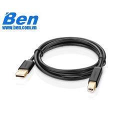 Cáp máy in USB 2.0 5m US135 Ugreen 10352 Cáp máy in USB 2.0 5m US135 Ugreen 10352