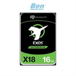 ổ cứng máy chủ Seagate Exos X18 16TB Standard Enterprise 512e/4Kn SATA 6Gb/s 7200RPM 256MB 3.5inch