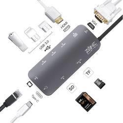 Cổng chuyển ZoneLink Z9IN1 USB-C Hub for MacBook, PC,USB-C