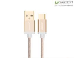 Cáp USB-C to USB 2.0 dài 0,5m màu Gold chính hãng Ugreen 20859