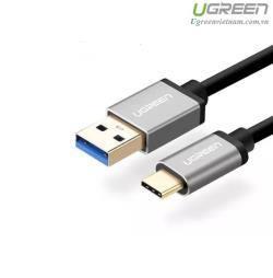 Cáp USB type C to USB 3.0 dài 1m chính hãng Ugreen 30533 cao cấp
