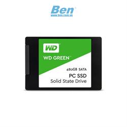 Ổ cứng SSD Western 480GB Digital Green SATA3  Read 545 Mb/s-Write 465Mb/s ( WDS480G1G0A )