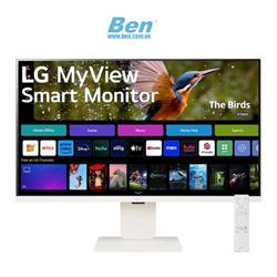 Màn hình máy tính LG MyView (32SR83U-W) | 31.5 4K UHD (3840x2160) | 60Hz | 5ms | IPS | Loa | Wi-Fi | Bluetooth | 3Yrs