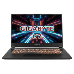 Laptop GIGABYTE G7 (MD-71S1223SH)/ Black/ Intel Core i7-11800H (up to 4.6Ghz, 24MB)/ RAM 16GB/ 512GB SSD/ VIDIA GeForce RTX 3050Ti 4GB/ 17.3inch FHD IPS/ Win 10HSL/ 2Yrs