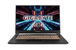 Laptop GIGABYTE G7 MD-71S1123SO/ Black/ Intel Core i7-11800H  (up to 4.6Ghz, 24MB)/ RAM 16GB/ 512GB SSD/ NVIDIA GeForce RTX 3050Ti 4GB/ 17.3inch FHD/  Win 11/ 2Yrs