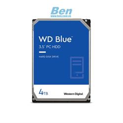 Ổ cứng PC HDD Western Digital Caviar Blue 4TB  5400RPM 256MB SATA 3 ( WD40EZAX )