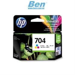 Mực in HP 704 Tri-color Ink Cartridge (CN693AA)