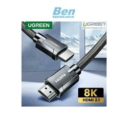 Cáp HDMI 2.1 Ugreen 80602 dài 3M độ phân giải 8K/60Hz Cao Cấp