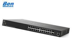 Cổng nối mạng Cisco SF350-24P 24-port 10/100 POE Managed Switch ( SF350-24P-K9-EU )