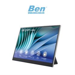 Màn hình di động LG Gram  +  View 16MR70 | Silver | 16 inch 2K WQXGA | IPS | USB-C | DP | 1Yr