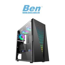 Vỏ case SAMA 2055 ( Mid Tower | Màu Đen | Kèm 3 FAN )