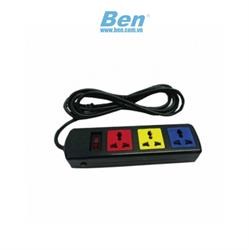 Ổ cắm Lioa 3 Chấu Đa Năng 5m 3D52N Ổ cắm Lioa 3 Chấu Đa Năng 5m 3D52N