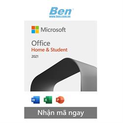 Phần mềm Office Home and Student 2021 All Lng APAC EM PK Lic Online DwnLd NR( 79G-05337)