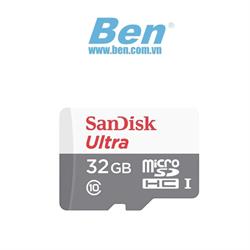 Thẻ nhớ SanDisk microSD Ultra 32GB Class 10 SDSQUNR-032G-GN3MN