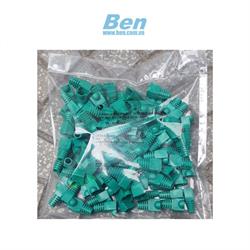 Đầu chụp mạng CAT5E, CAT6 lẫy gài màu xanh ACT-04566 Đầu chụp mạng CAT5E, CAT6 lẫy gài màu xanh ACT-04566