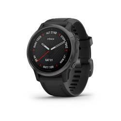 Smart Watch Garmin Fenix 6S (Vỏ thép không gỉ Đen/ Dây Silicon Đen)