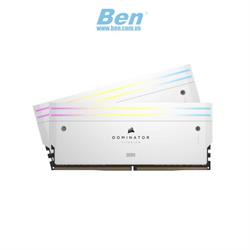 Ram Corsair Dominator Titanium RGB 64GB (2x32GB) DDR5 6400MHz CMP64GX5M2B6400C32W Ram Corsair Dominator Titanium RGB 64GB (2x32GB) DDR5 6400MHz CMP64GX5M2B6400C32W