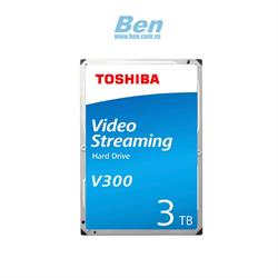 ổ cứng Toshiba V300 3TB Video Streaming HDD Cache 64MB 5940rpm 3.5 inch SATA 3 6Gb/s (HDWU130UZSVA)