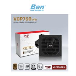 Nguồn máy tính VSP VGP750BRU PRO (750W/ 80 Plus Bronze/ ATX/ Đen)