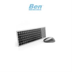 Bộ bàn phím, chuột máy tính không dây Dell Multi-Device Wireless Keyboard & Mouse Combo US English, 3Y WTY_KM7120W