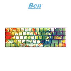 Bàn phím cơ không dây Newmen GM680 Jungle Dual Mode Red Switch ( BT5.0 & USB )