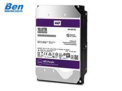 Ổ cứng gắn trong Western HDD Purple 10TB 3.5 SATA 3/ 256MB Cache /5400rpm (màu tím)