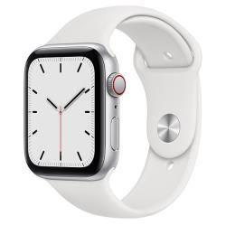 Đồng hồ thông minh Apple Watch Series 6 40mm (4G) Viền nhôm  Bạc - Dây Cao Su Trắng