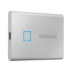 Ổ Cứng Di Động SSD Samsung T7 Touch Portable 2TB 2.5 inch USB 3.2 bạc (Đọc 1050MB/s - Ghi 1000MB/s)