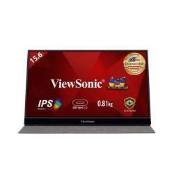 Màn hình di động Viewsonic VG1655 (15.6 inch/ FHD/ IPS / 6.5ms / 60hz/ 250nits/ Mini HDMI USB TypeC  Audio / 15000hrs)