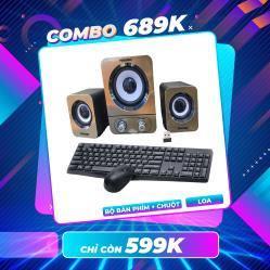 Combo Phím Chuột Loa máy tính chỉ 599K