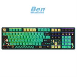 Bàn phím cơ AKKO 5108B Plus Multi-modes Demon Slayer – Kamado Tanjirou Akko CS Crystal switch