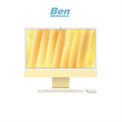 Máy tính để bàn Apple iMac 24 inch ( Z1K20003Z ) | Vàng | Apple M4 10-core CPU | RAM 24GB | 512GB SSD | 24 inch 4.5K Retina | macOS | 1Yr