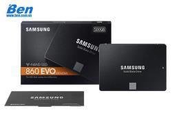 SSD Samsung 860 EVO Series 500GB 2.5inch (Read: 550MB/s, Write : 520MB/s)