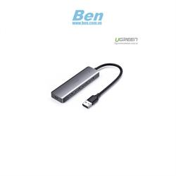 Hub chia 4 cổng USB 3.0 hỗ trợ cấp nguồn Micro USB chính hãng Ugreen 50985 cao cấp