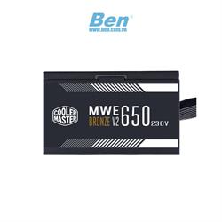Nguồn máy tính Cooler Master MWE V2 230V 650 650W 80 Plus Bronze Full (MPE-6501-ACABW-BEU) Nguồn máy tính Cooler Master MWE V2 230V 650 650W 80 Plus Bronze Full (MPE-6501-ACABW-BEU)