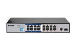 Thiết bị chuyển mạch Switch D-Link DES-F1017P 16-Port Fast Ethernet PoE