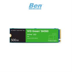 Ổ cứng SSD WD SN350 Green 500GB M.2 2280 PCIe NVMe 3x4 (Đọc 2400MB/s - Ghi 1500MB/s) - ( WDS500G2G0C )