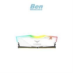 Ram PC TEAMGROUP DELTA RGB WHITE (TF4D432G3200HC16F01) 32GB (1X32GB) DDR4 3200MHZ