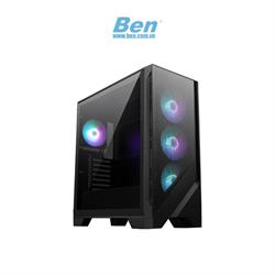 Vỏ máy tính MSI MAG FORGE 320R AIRFLOW Black ( ATX - 4 Fan ARGB) - sẵn quạt tản nhiệt