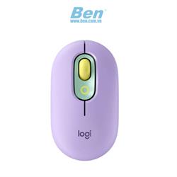 Chuột không dây Logitech POP Daydream (USB/Bluetooth/Tím)