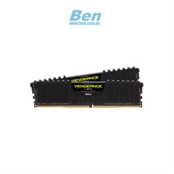 Bộ nhớ trong máy tính để bàn Ram Corsair Vengeance LPX Black Heat spreader 32GB (2x16GB) 3000MHz DDR4