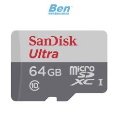 Thẻ nhớ Micro SD 64GB Sandisk ( Class 10)