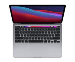 Laptop Apple MacBook Pro (Z11D000E5)/ Silver/ M1 Chip/ RAM 16GB/ 256GB SSD/ 13.3 inch Retina/ Touch Bar and Touch ID/ Mac OS/ 1 Yr
