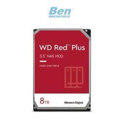 Ổ cứng HDD WD 8TB Red Plus 3.5 inch, 5640RPM, SATA, 128MB Cache (WD80EFZZ) 