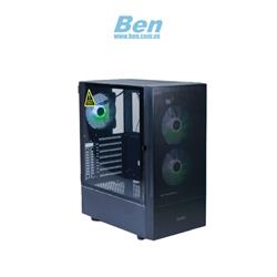 Vỏ máy tính Sama 3307 Black (ATX,KÈM SẴN 3 FAN ARGB)