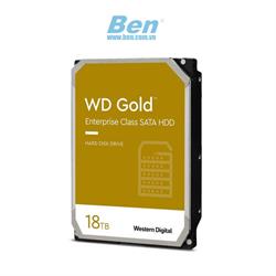 Ổ Cứng HDD WD Gold 18TB (3.5" | 7200RPM | 512MB Cache | WD181KRYZ)