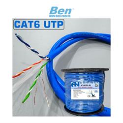 Dây cáp mạng Ancomteck Cat6 UTP lõi đồng nguyên chất chuẩn 23AWG ( ACT-6LAN-305BL )