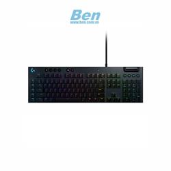 Bàn phím cơ Logitech G813 Lightsync RGB Mechanical Romer G TACTILE Gaming Keyboard Black