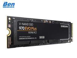 ổ cứng gắn trong SSD Samsung 970 Evo Plus 500Gb PCIe 3.0x4 NVMe M2.2280 (MZ-V7S500BW) (3500MB/s - 3200MB/s)
