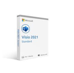 Phần mềm Microsoft Visio Pro 2021 Win All Lng PK Lic Online DwnLd C2R NR (D87-07606)
